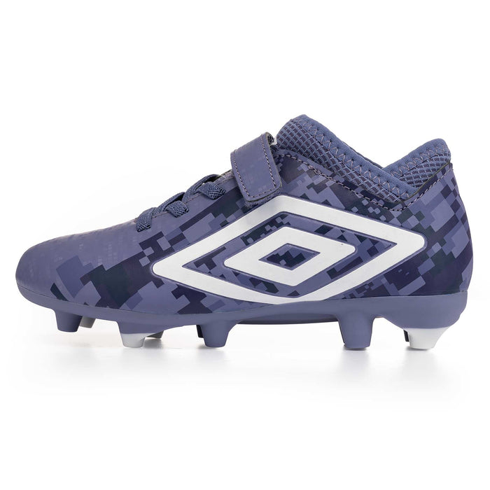 Umbro Formation IV Velcro Kids Firm Ground Football Boots