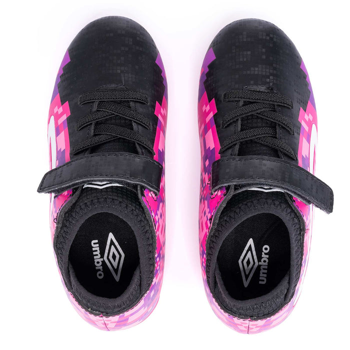 Umbro Jnr Formation IV Velcro FG Pink
