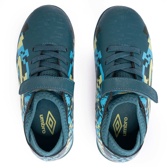 Umbro Jnr Formation IV Velcro TF Green