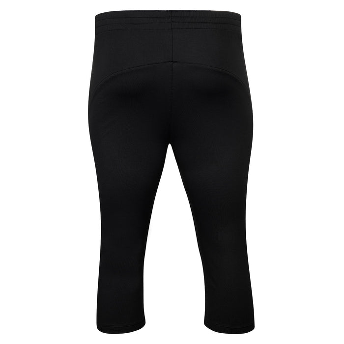 Umbro Mens 3/4 Length Logo Jogger Training Pants - Black