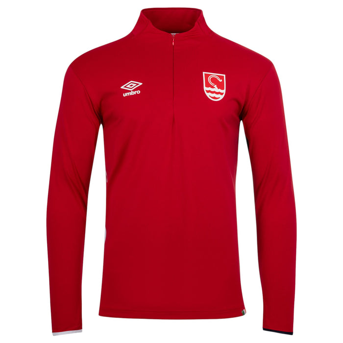 Umbro St Patricks Football 2026 Adults Half-Zip Mid-Layer