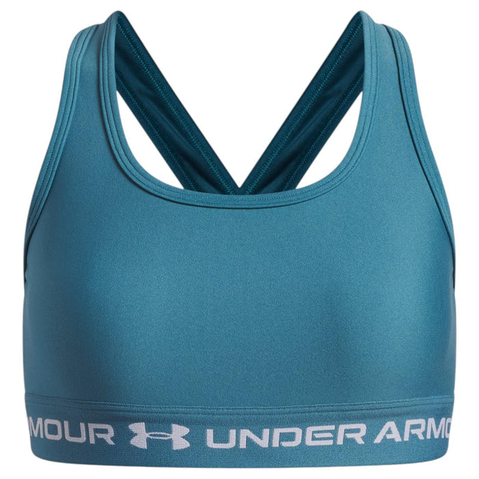 UA Girls Crossback Bra Blue