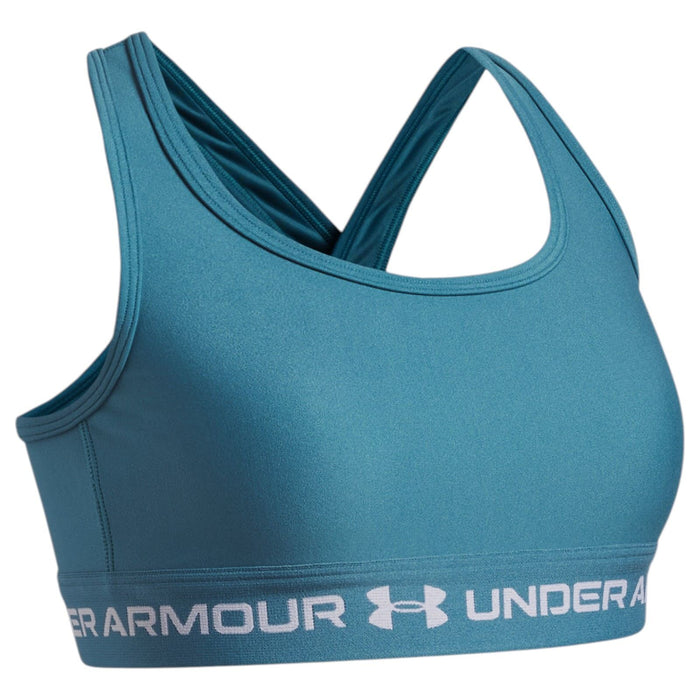 UA Girls Crossback Bra Blue