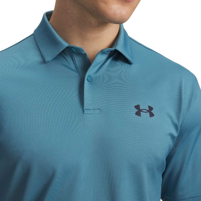 UNDER ARMOUR MATCHPLAY POLO BLUE