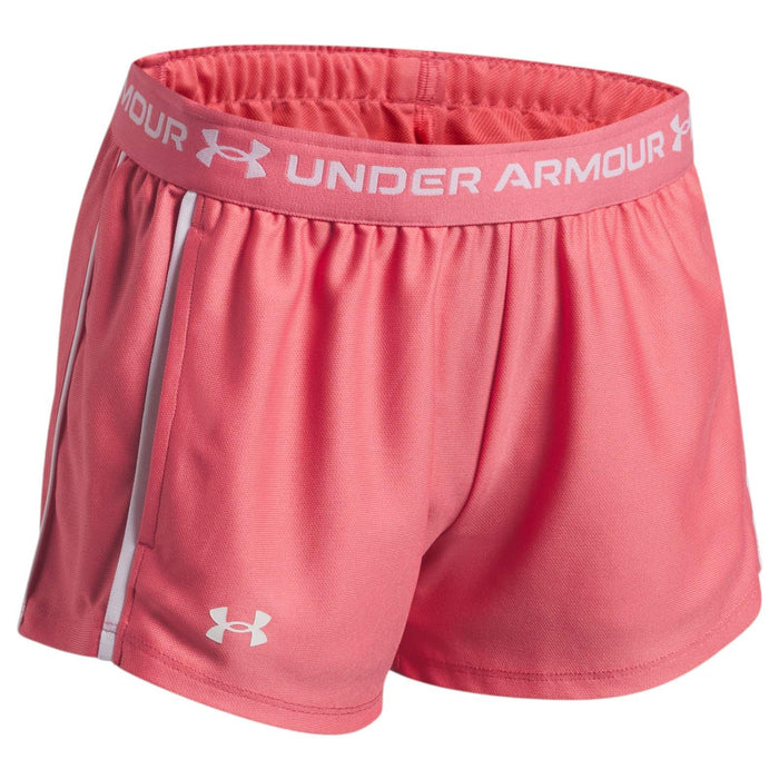 UA Girls Tech Play Up Short Pink