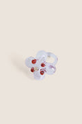 Violet and Burgundy Glass Cherie Ring