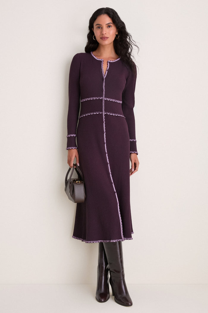 Violet Lily Sweater Dress