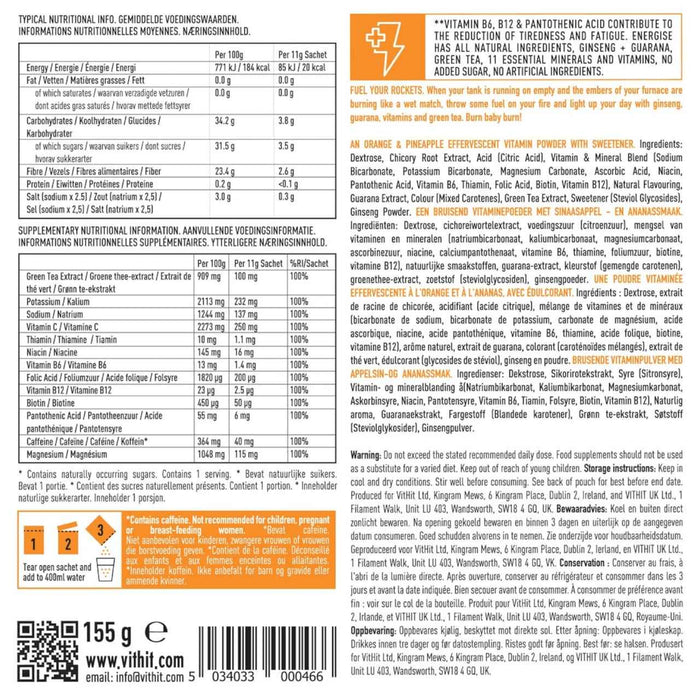 VIT HIT Rocket Fuel Effervescents