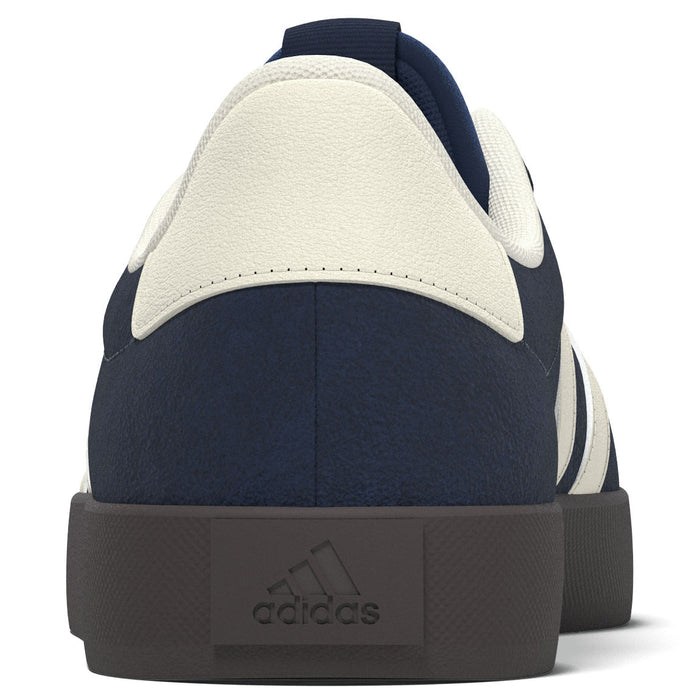 adidas VL Court 3.0 Mens Regular-Fit Leather Lace Trainer