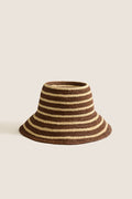 Walnut Stripe Felix Hat