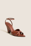 Warm Toffee Keefa Wood Heels