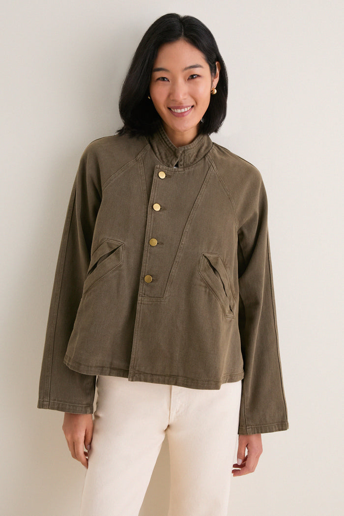 Washed Olive Ripley Jacket
