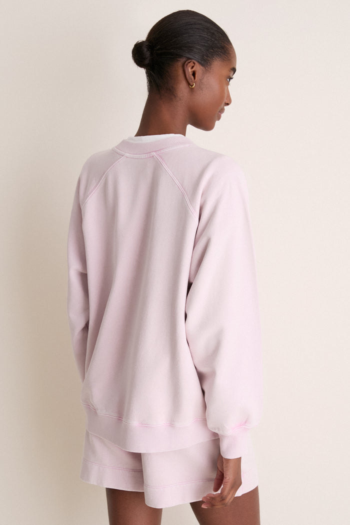 Washed Pink Katarina Crewneck