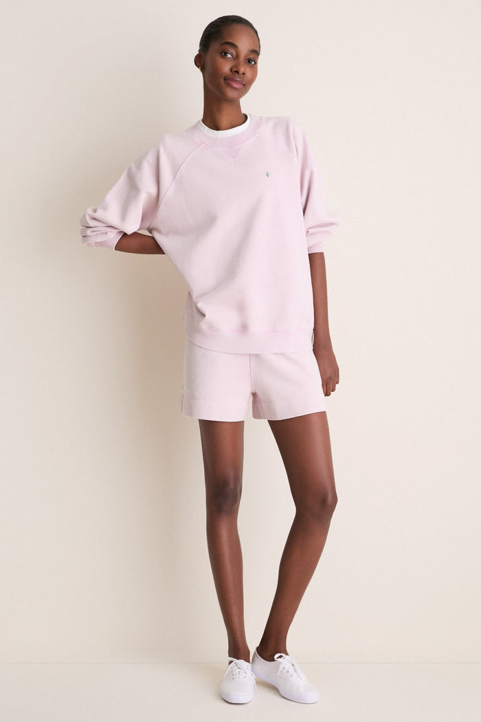 Washed Pink Katarina Crewneck