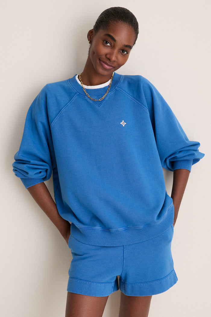 Washed Riverside Katarina Crewneck
