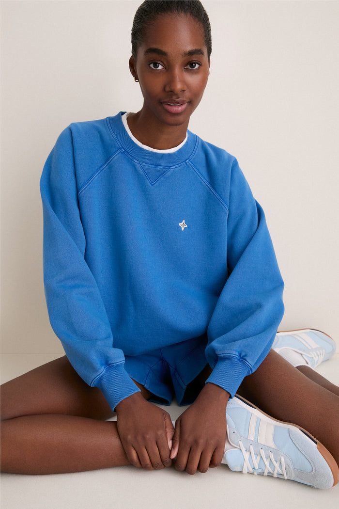 Washed Riverside Katarina Crewneck