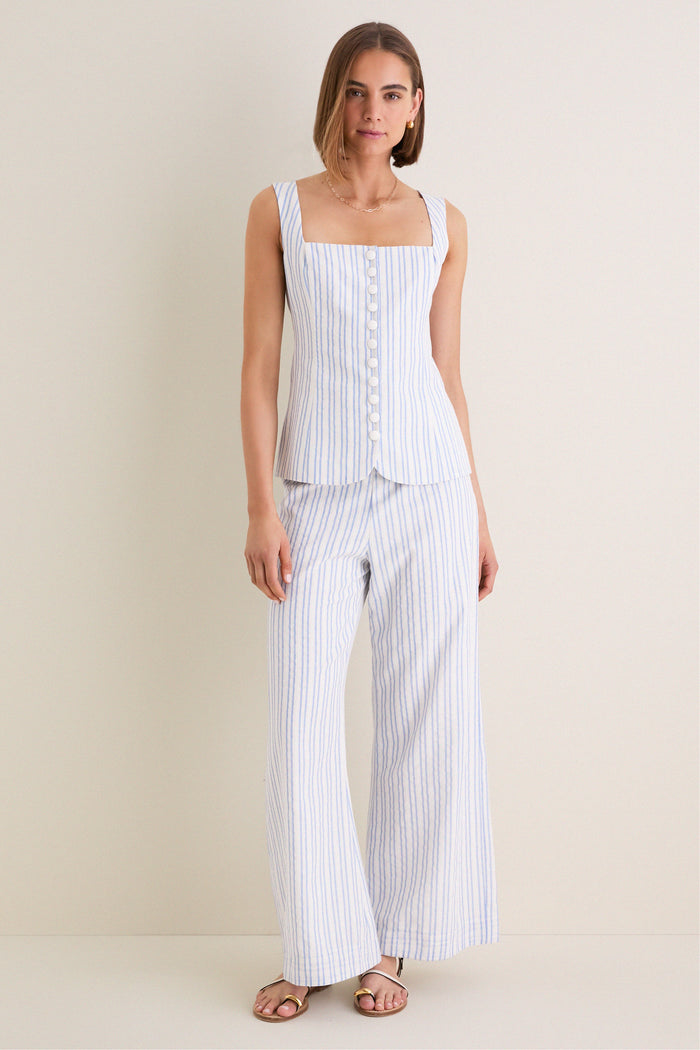 Watercolor Stripe Aria Pant