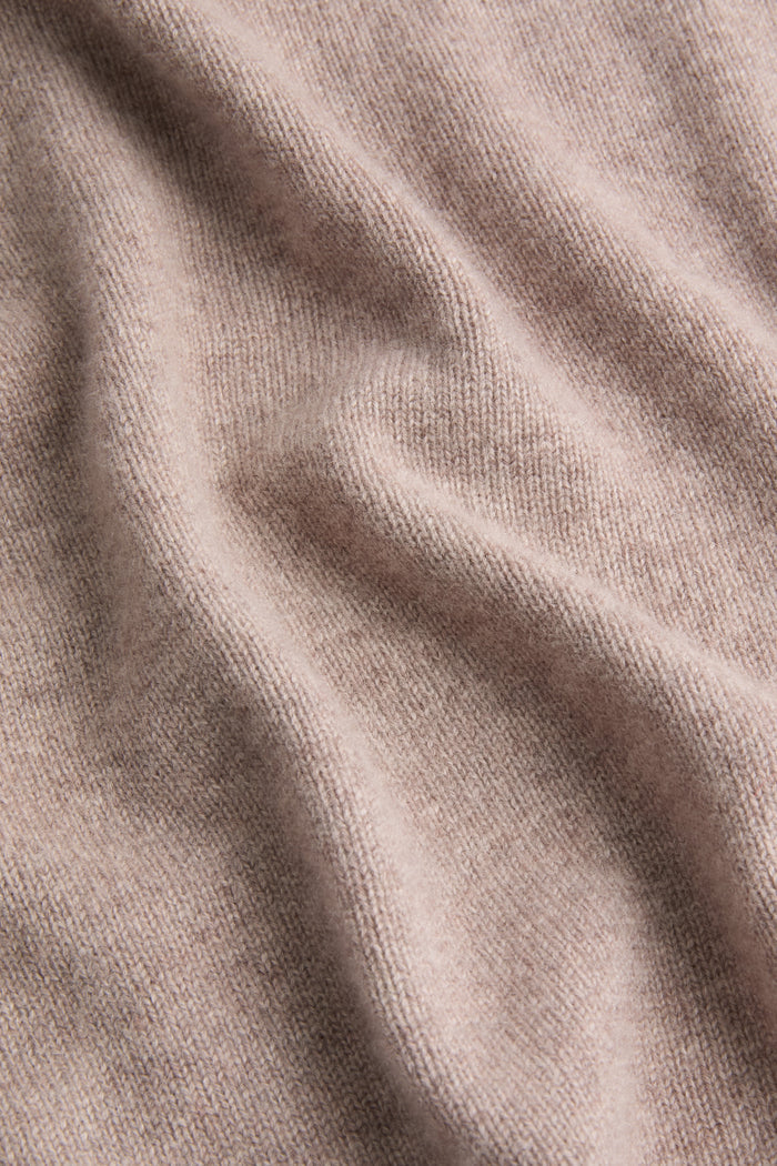 Wheat Cashmere Triangle Scarf