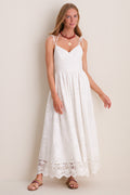 White Analisa Maxi Dress