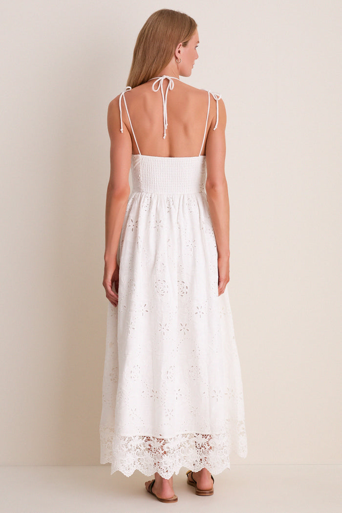 White Analisa Maxi Dress