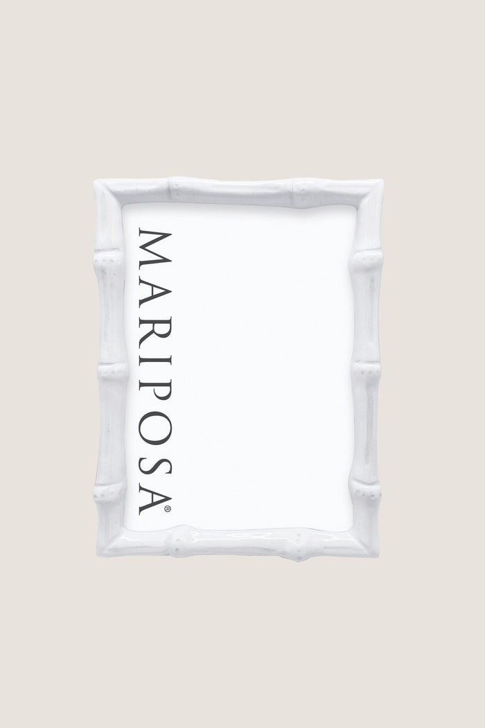 White Bamboo 5x7 Frame