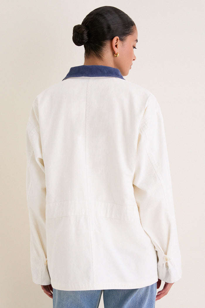 White Bunny Barn Jacket