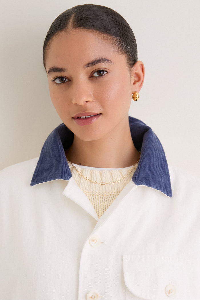 White Bunny Barn Jacket
