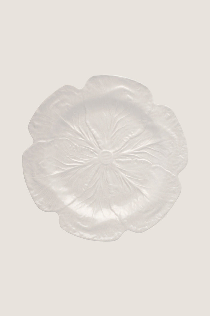 White Cabbage Charger Plate