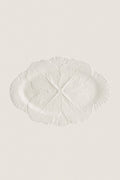 White Cabbage Small Oval Platter