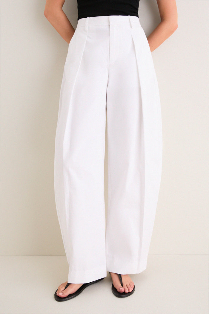 White Elias Pant