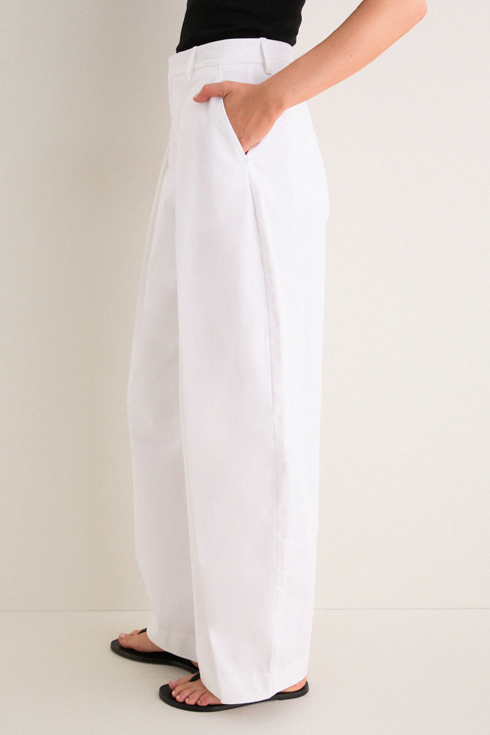 White Elias Pant