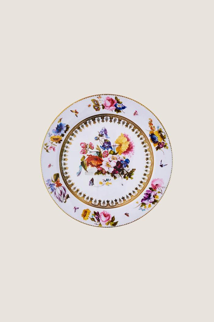 White Ground Tin Plate