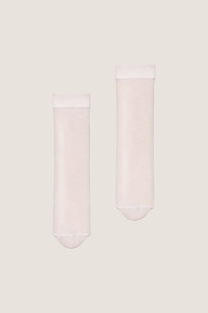 White Individual 10 Socks
