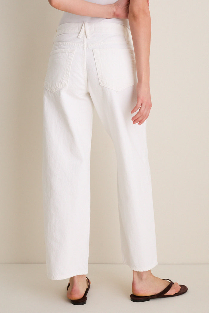 White Jamie Ankle Curve Jean