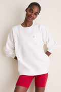 White Katarina Crewneck