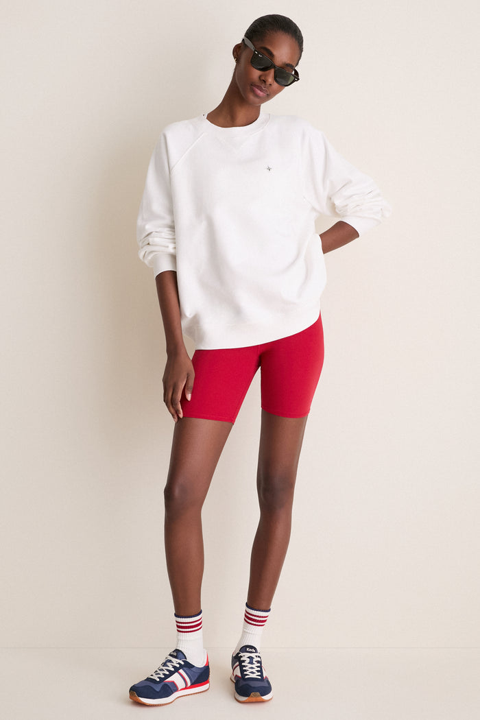 White Katarina Crewneck