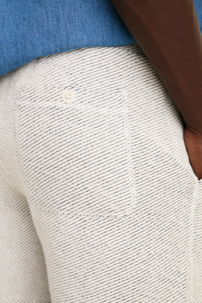 White Navy Portolo Beach Short