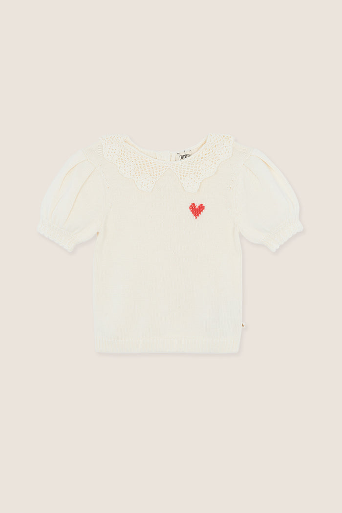 White Niko Sweater Top