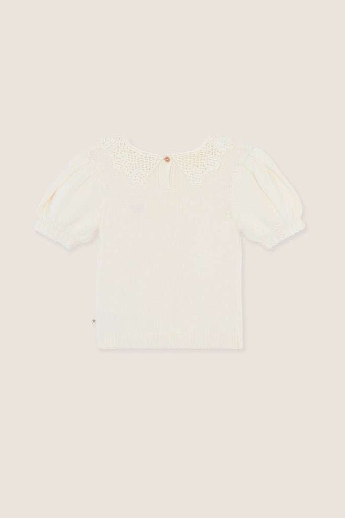 White Niko Sweater Top
