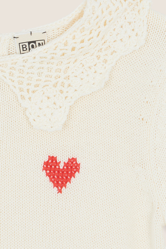 White Niko Sweater Top