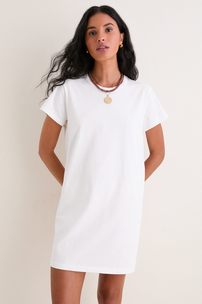 White Parker Mini Dress