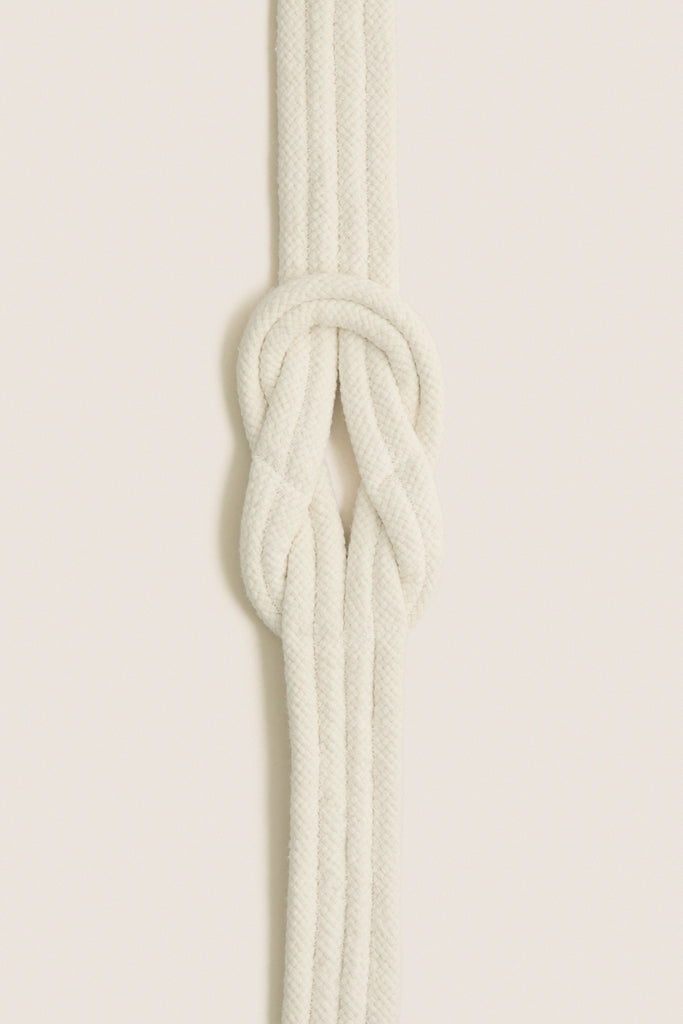 White Rope Belt