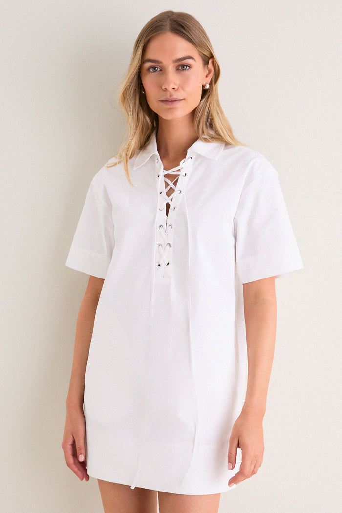 White Tove Dress