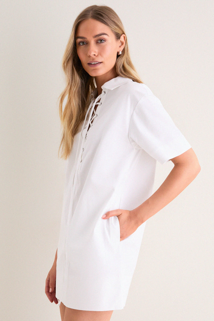 White Tove Dress