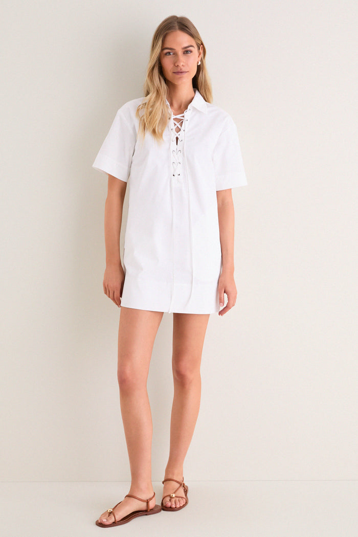 White Tove Dress