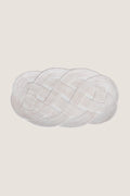 Whitewash Le Panier Mystic Knot 15in Hostess Tray