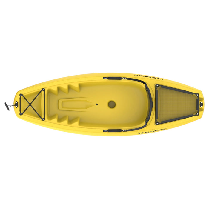 Wild Atlantic Surf Kids 6ft Kayak Yellw