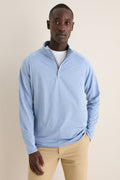 Windy Blue Stealth Stripe Performance Quarter Zip