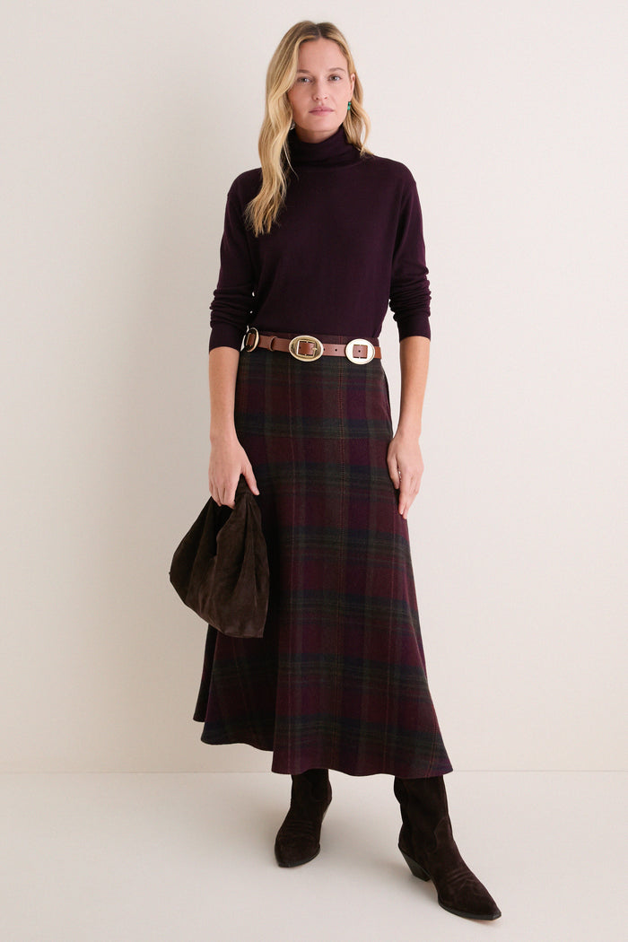 Winetasting Merino Whitney Turtleneck