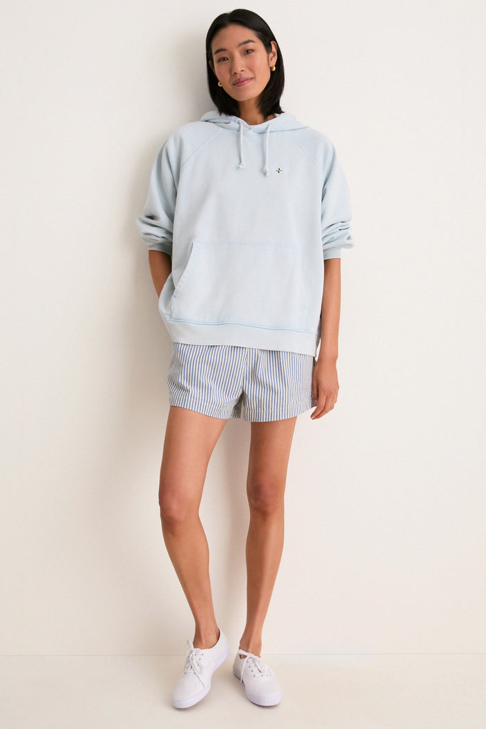 Women's Oversized Sky French Terry Surfside Hoodie